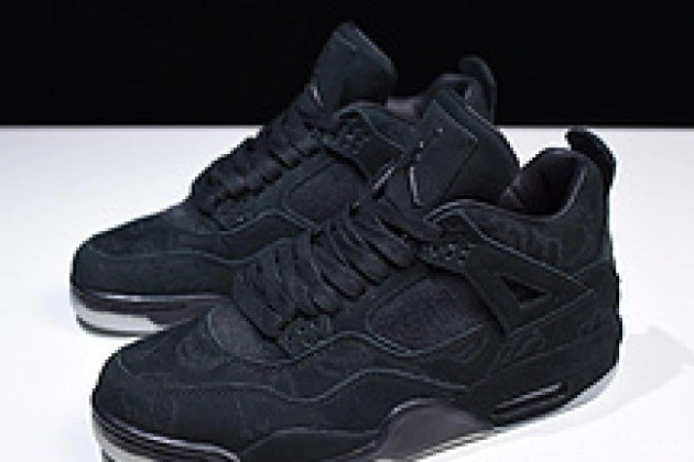 Reps TBK black Nike retro Air 4 Jordan 930155 001 kaws 0727